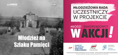Młodzież na szlaku pamięci plakat